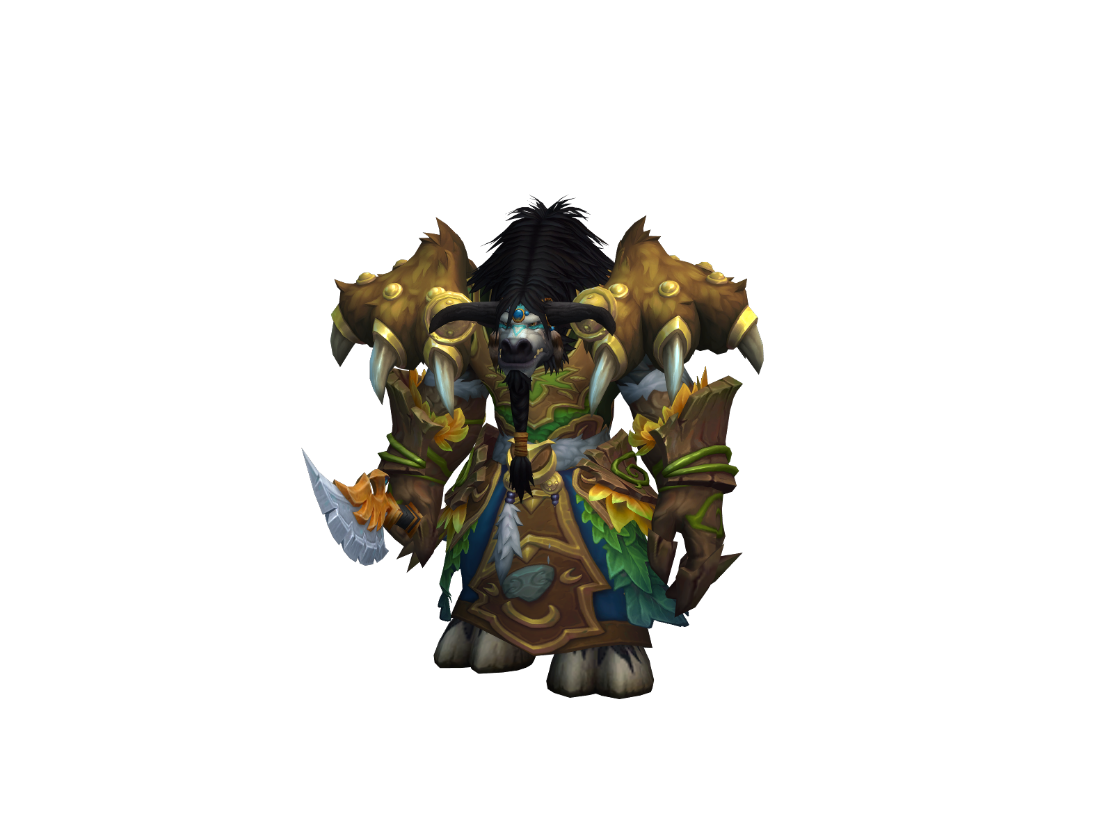 Hambones 3D character render