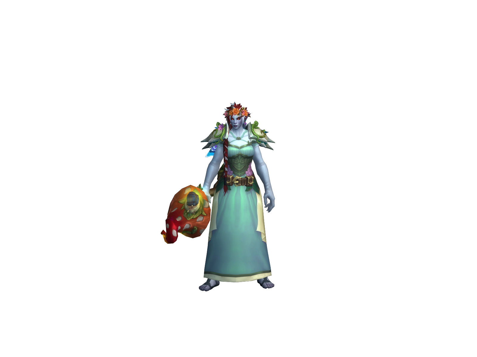Røsary 3D character render