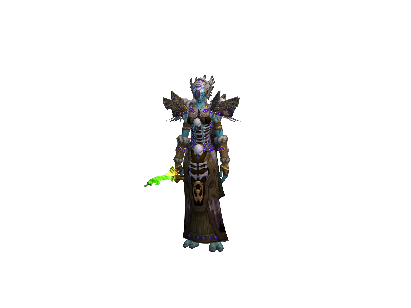 Frowen 3D character render
