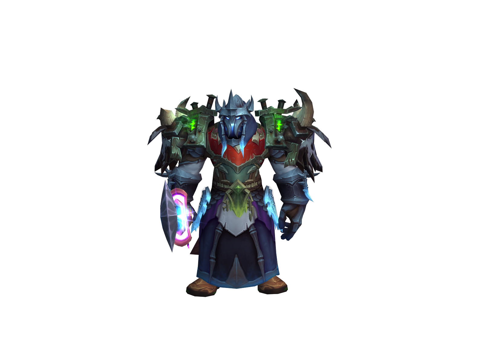 Rahtra 3D character render