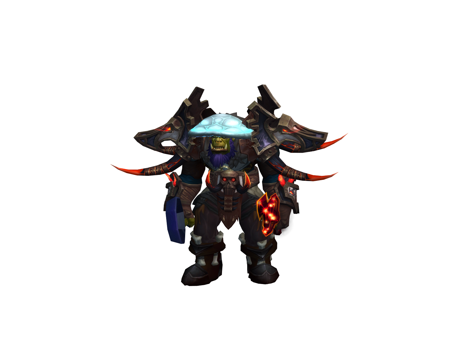 Gachigodof 3D character render