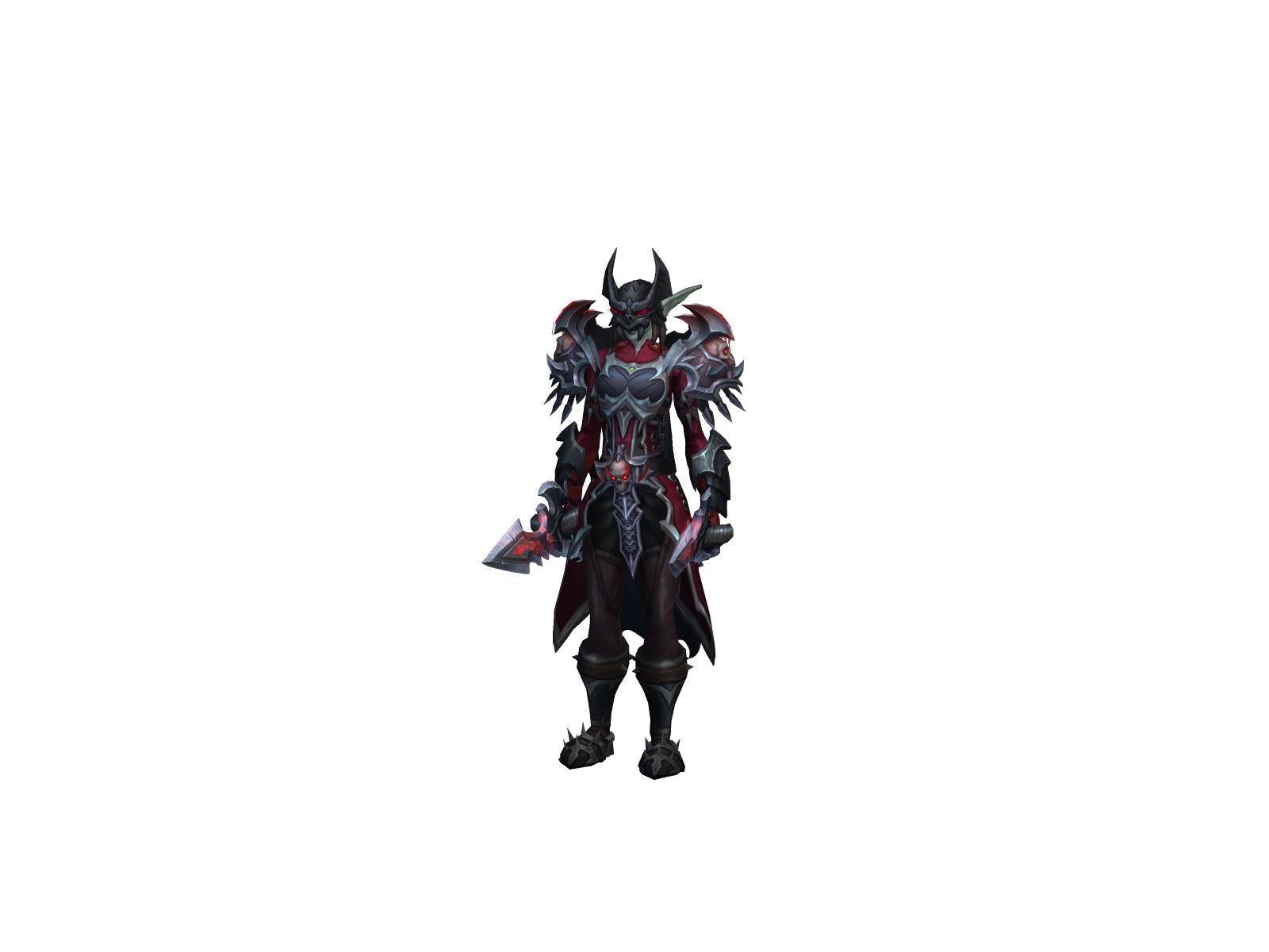 Styggvanas 3D character render