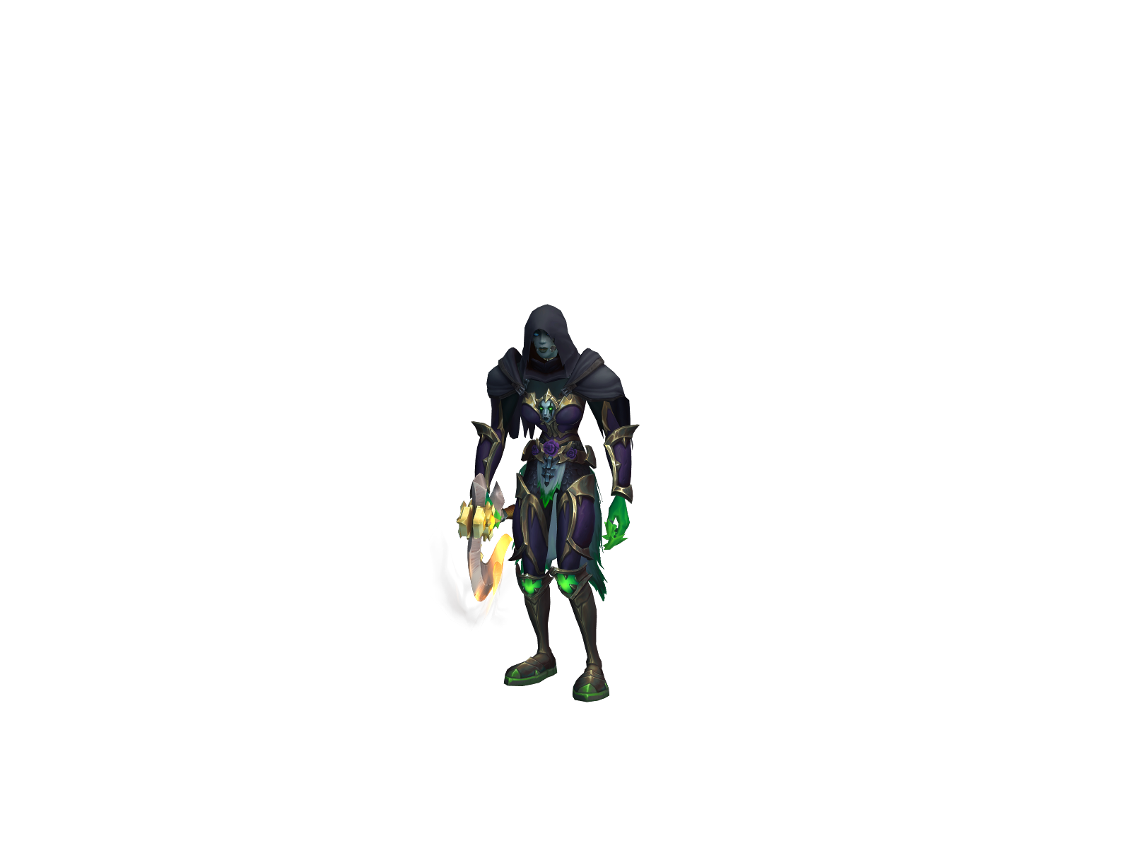 Saleiskyn 3D character render