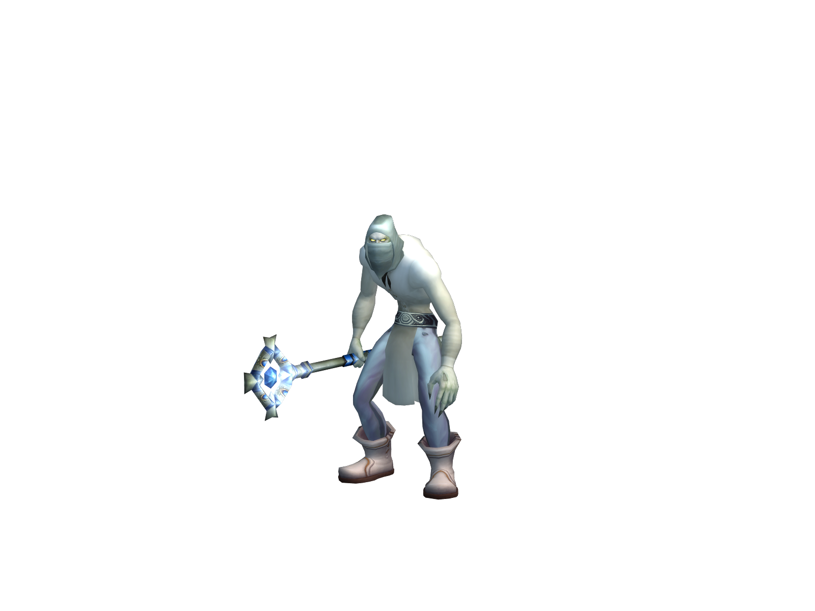 Claperino 3D character render