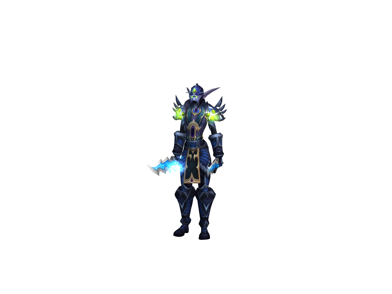 Denyr 3D character render