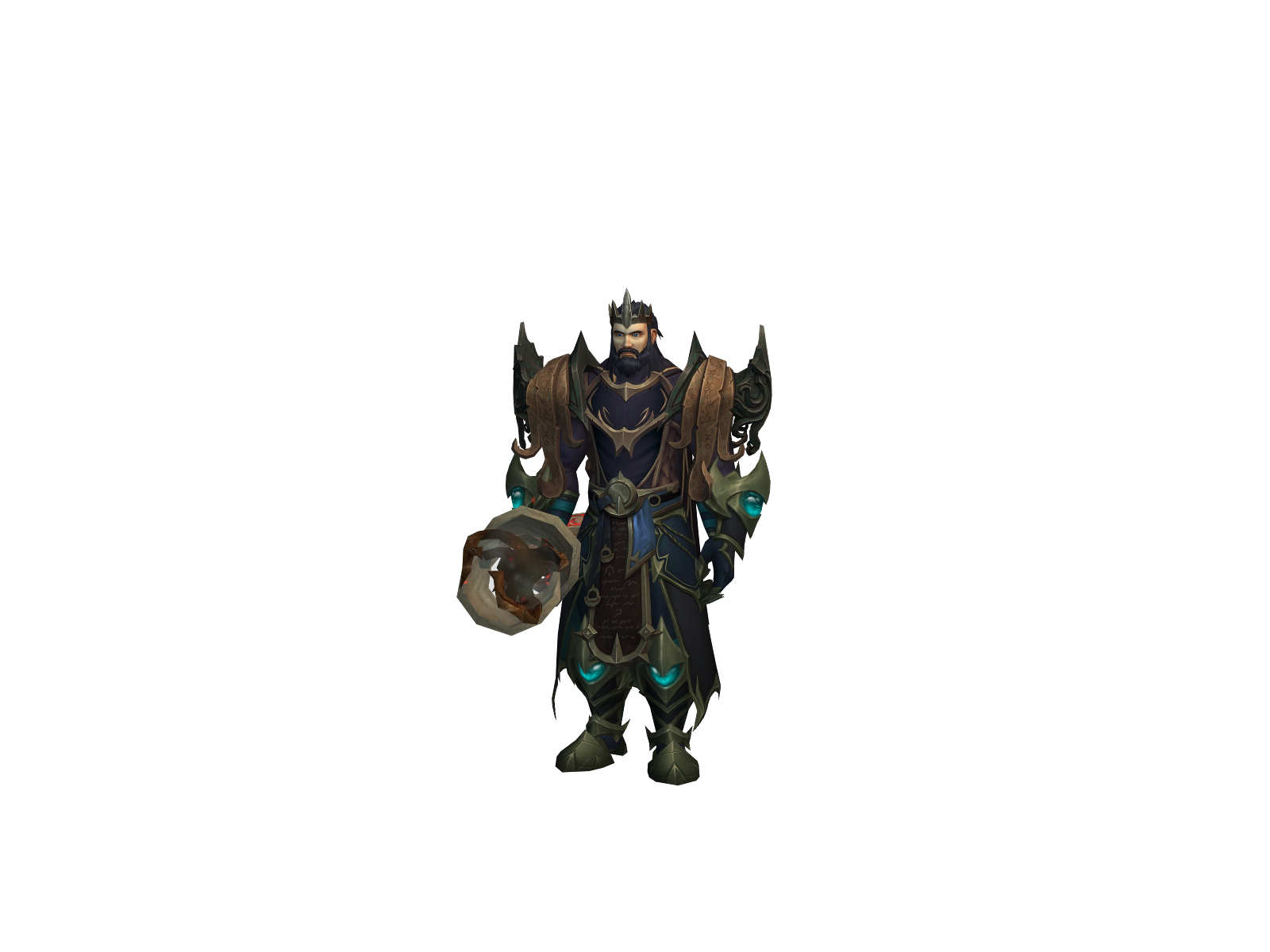 Leon 3D character render