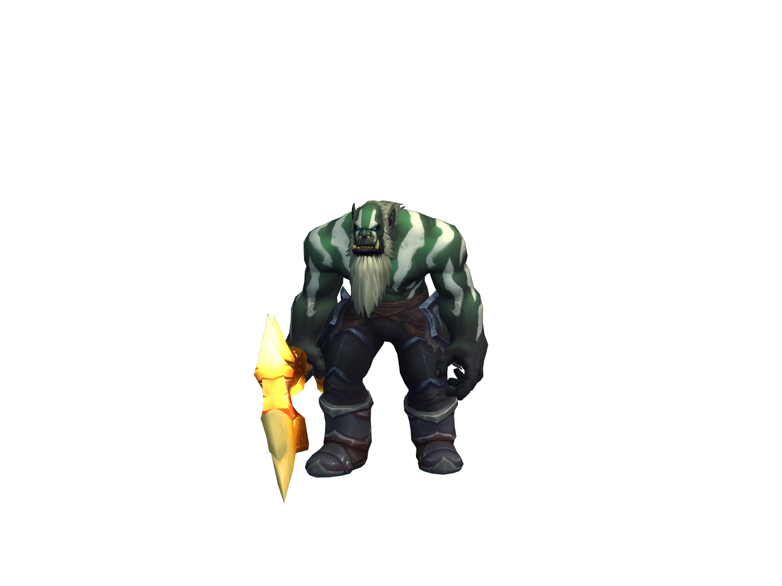 Orcsteel 3D character render