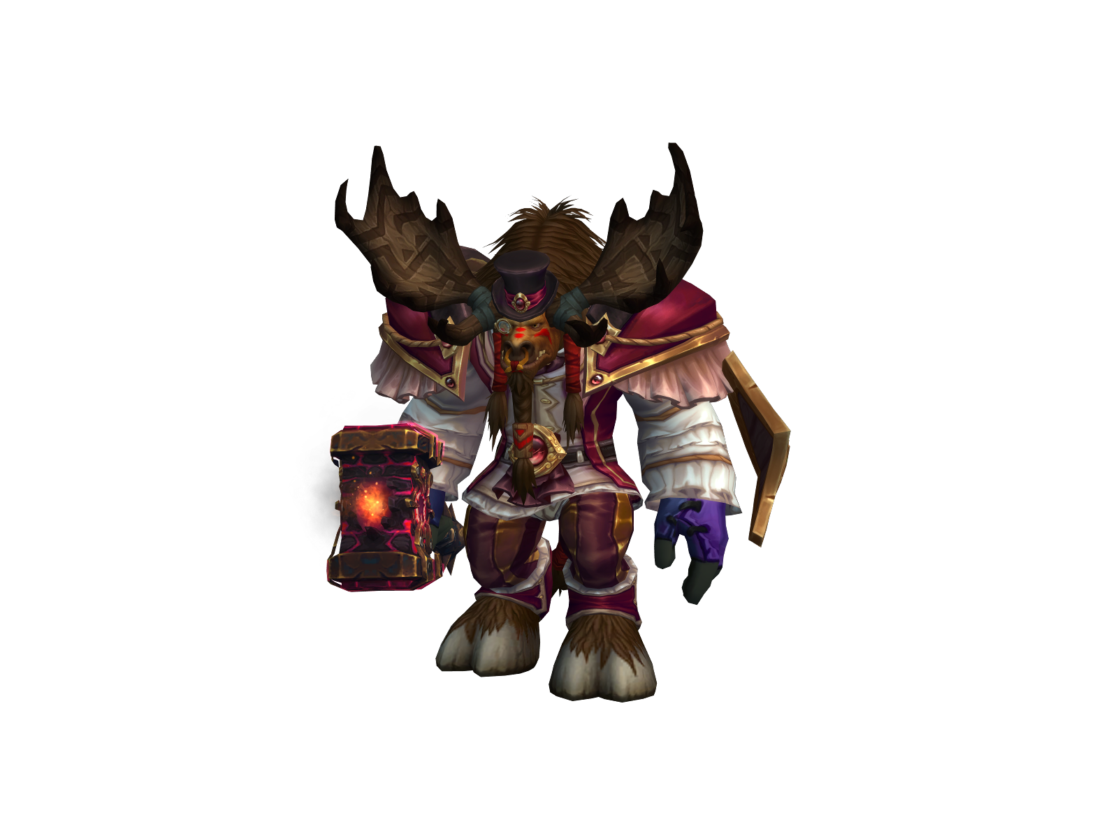 Buxari 3D character render