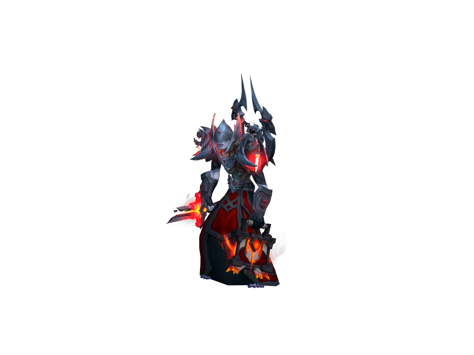 Grumpyheals 3D character render