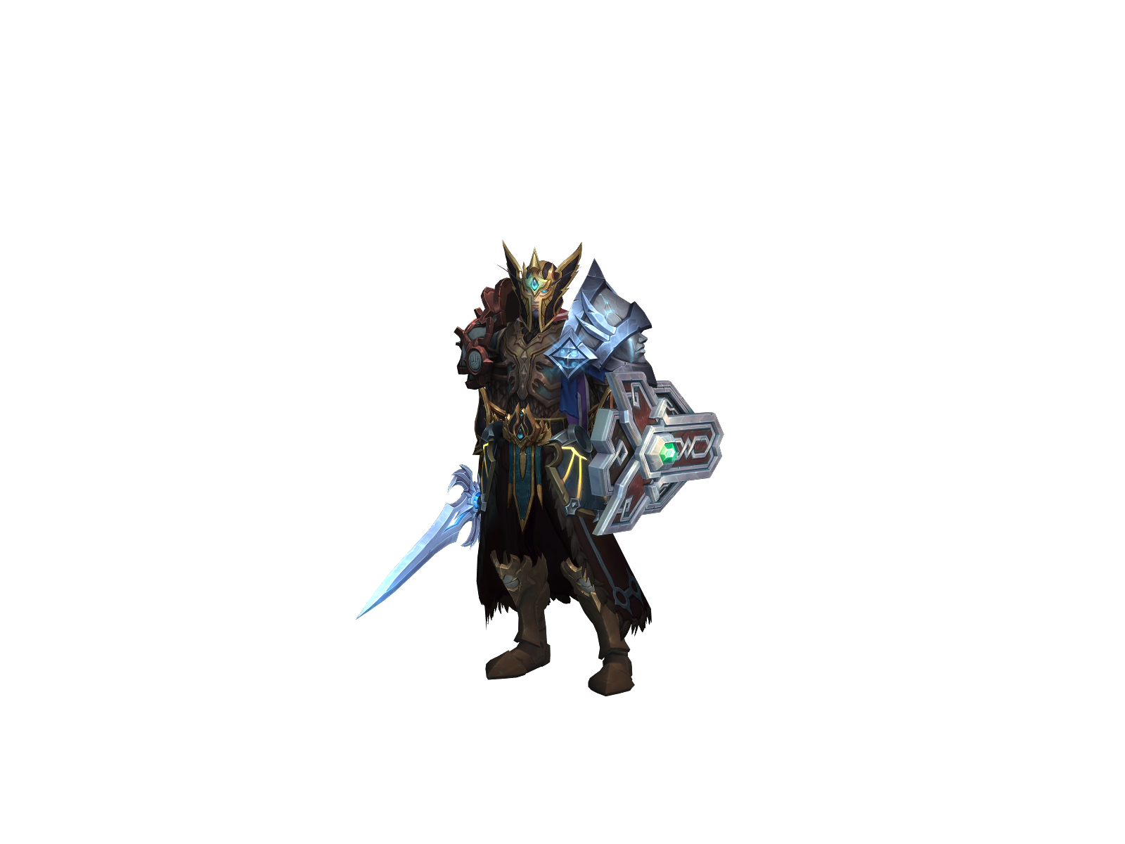 Morvâel 3D character render