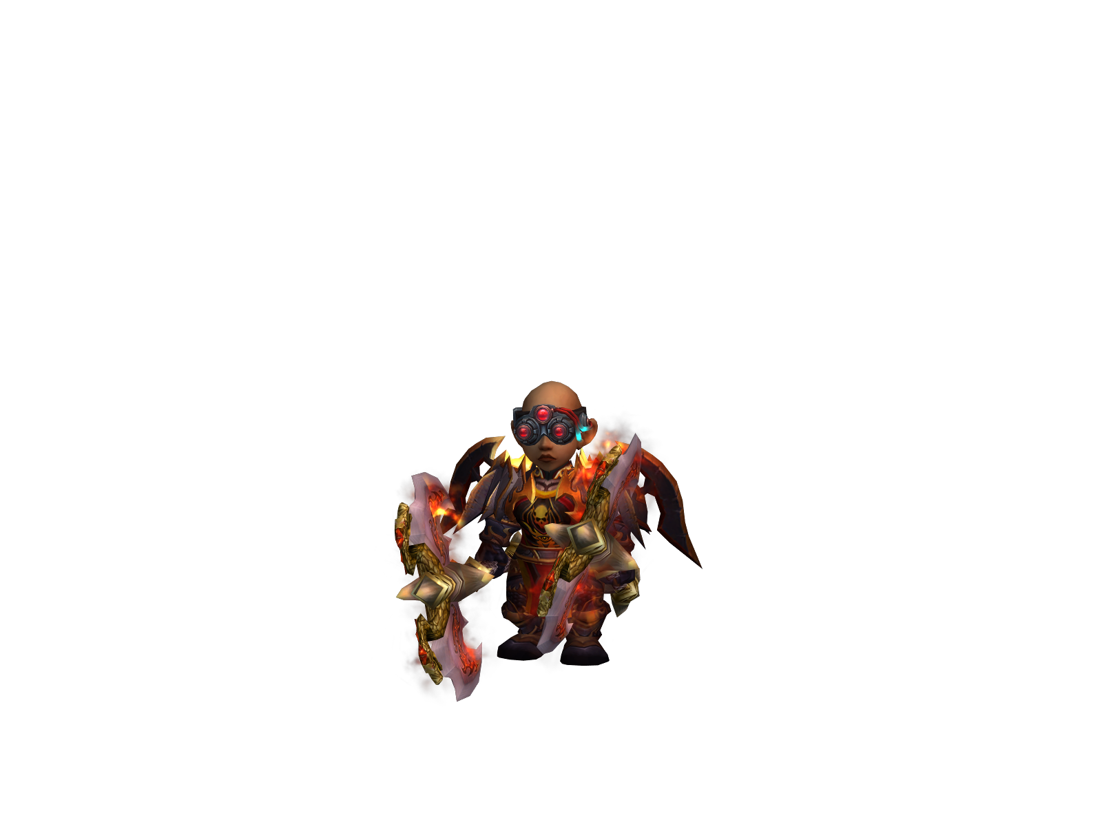 Missbald 3D character render