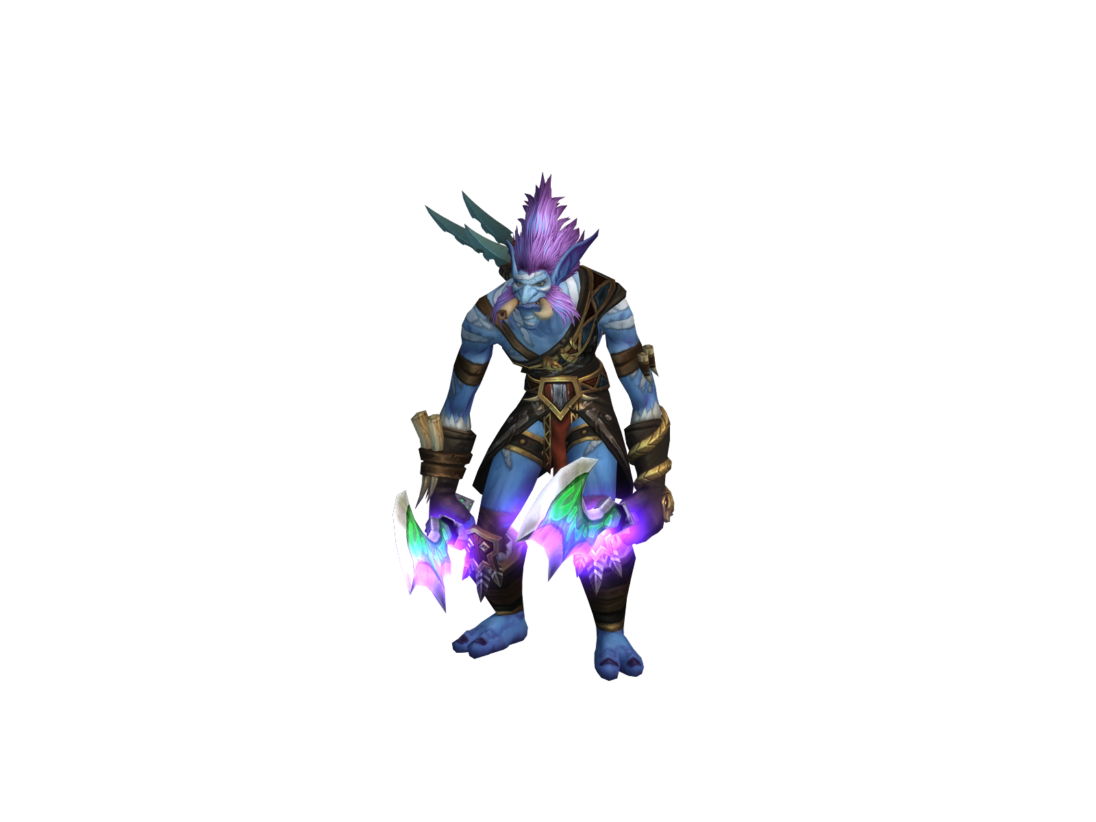 Viletusk 3D character render