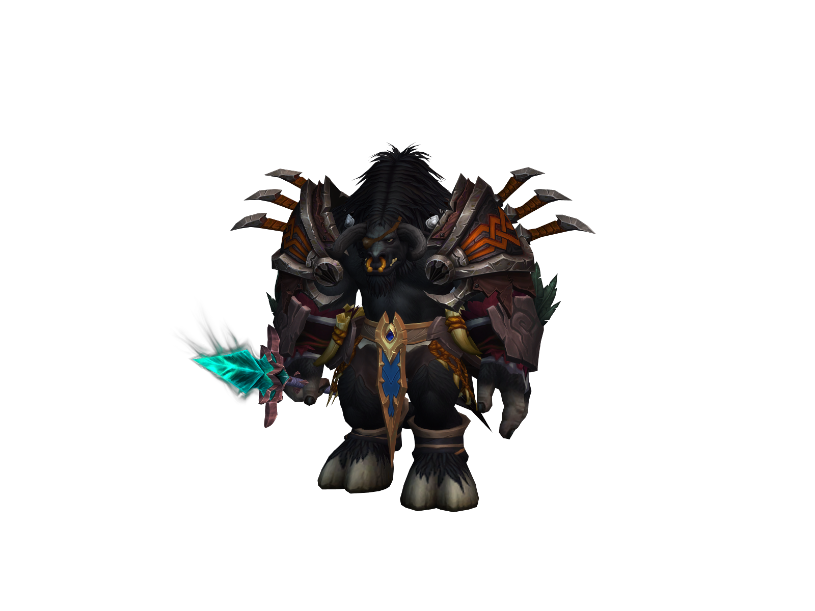 Hodorny 3D character render
