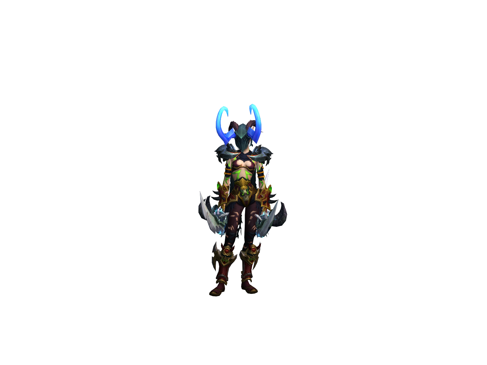 Weanda 3D character render