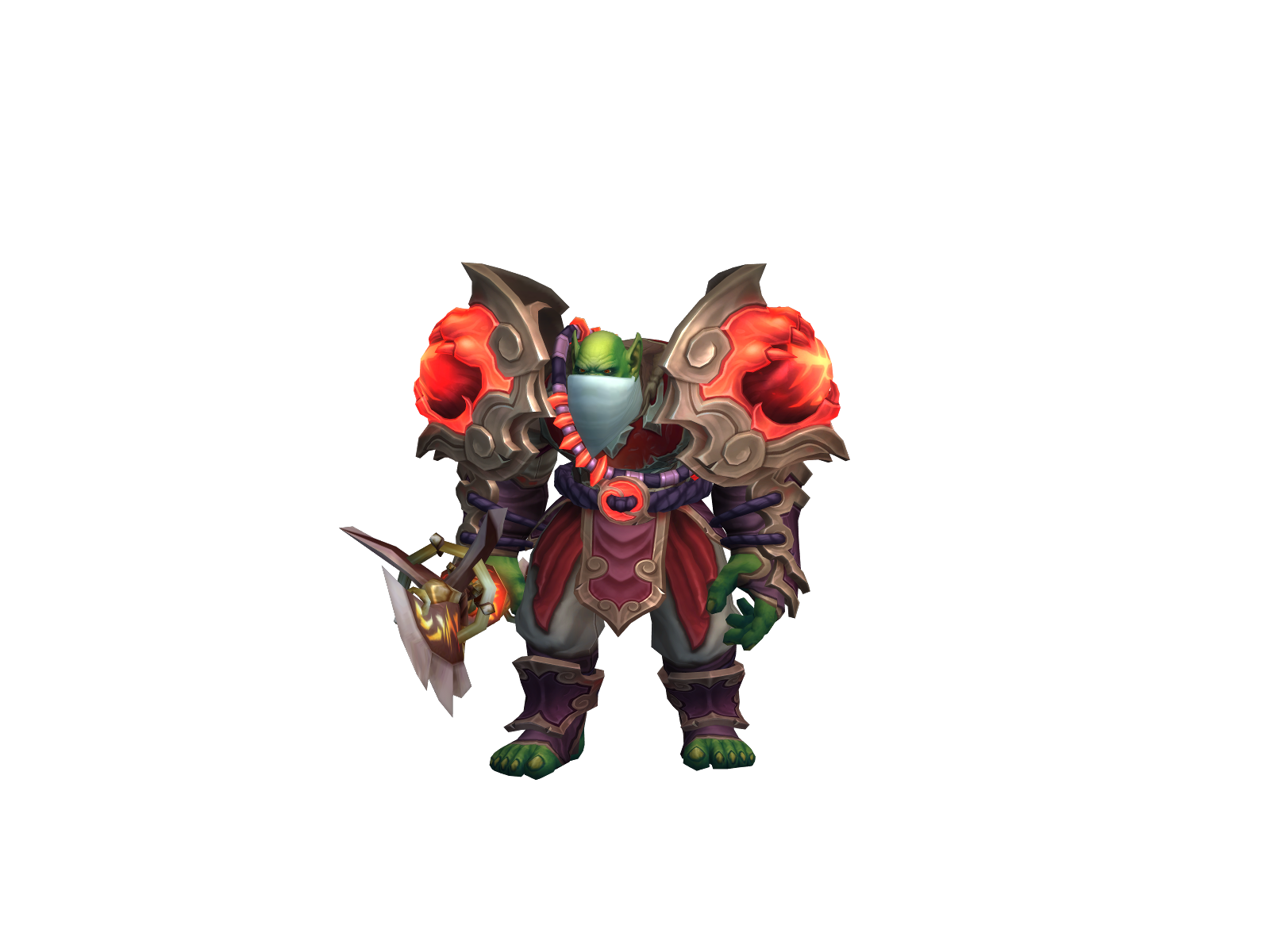Wwing 3D character render