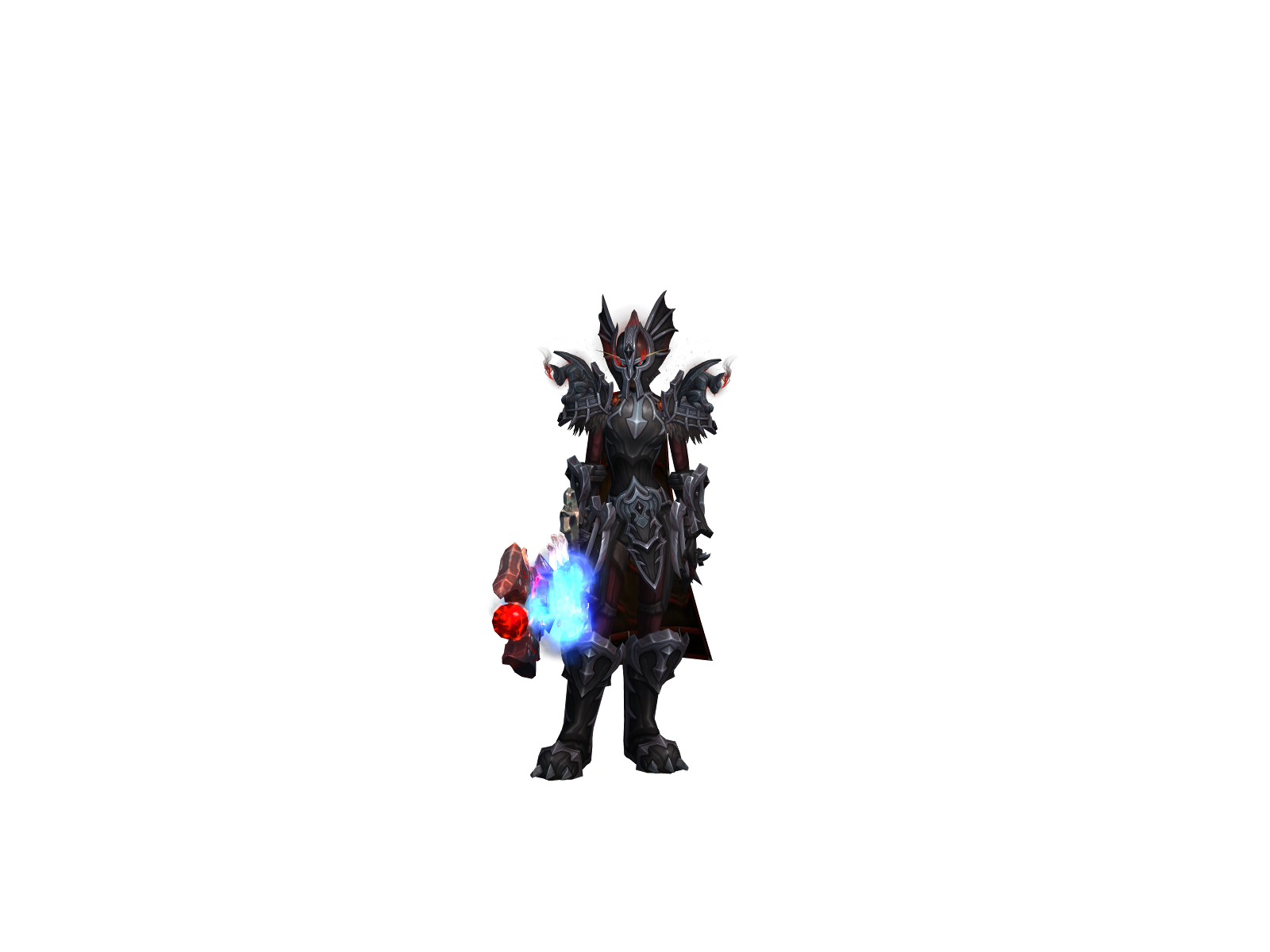 Luysiana 3D character render