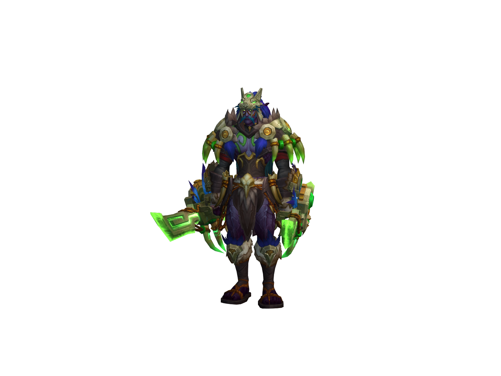 Jhud 3D character render