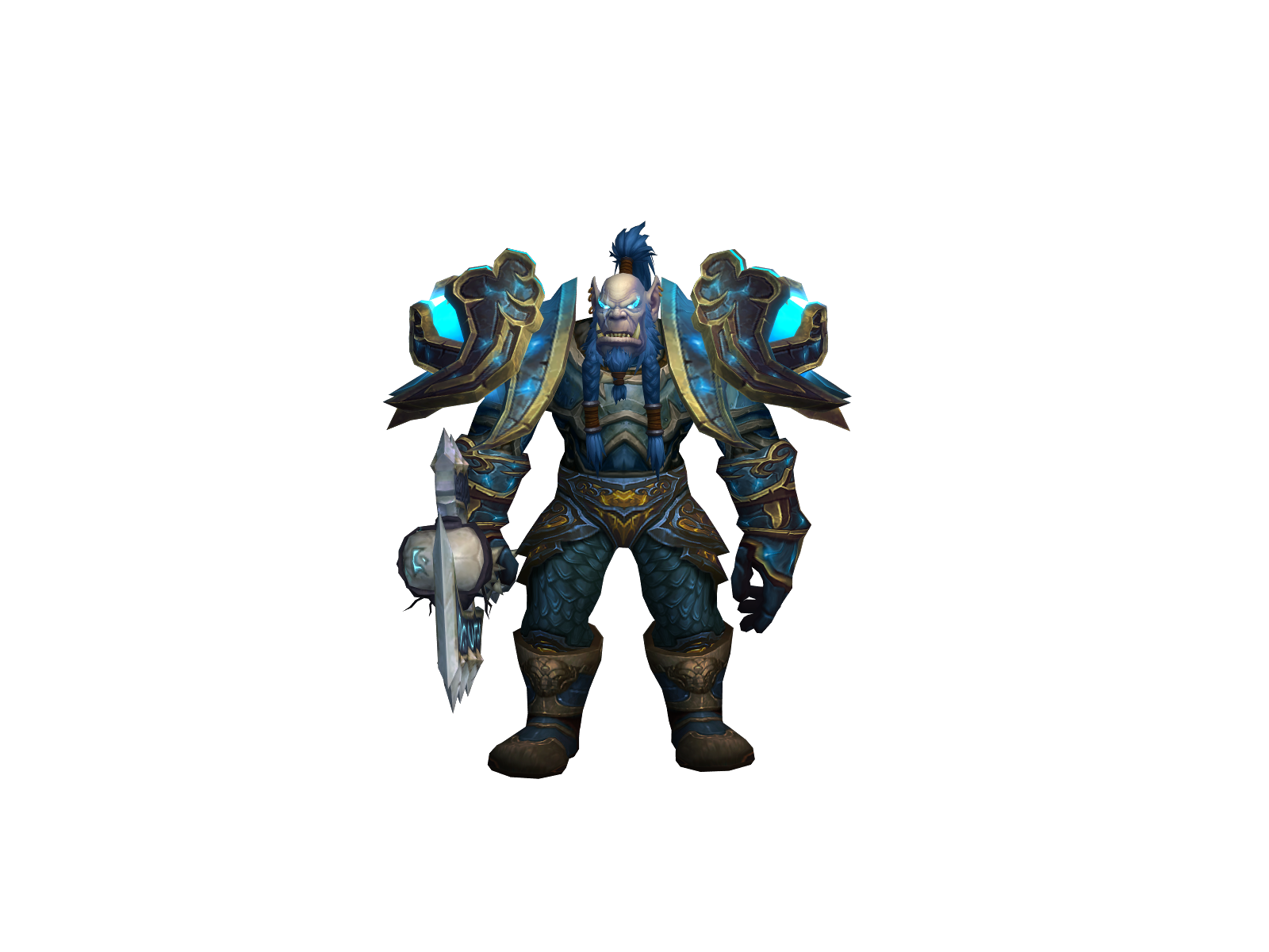 Gunit 3D character render