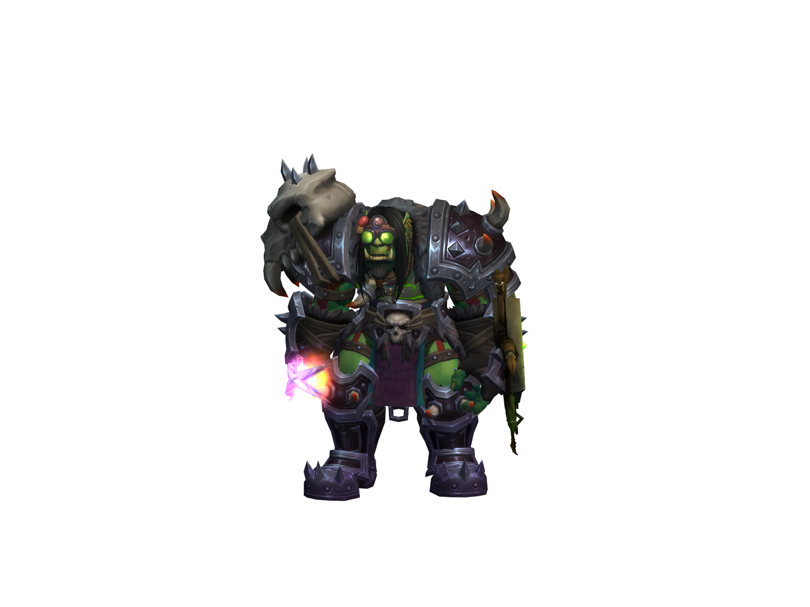 Napho 3D character render