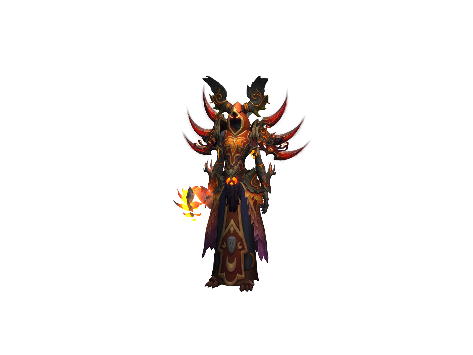 Eluniér 3D character render