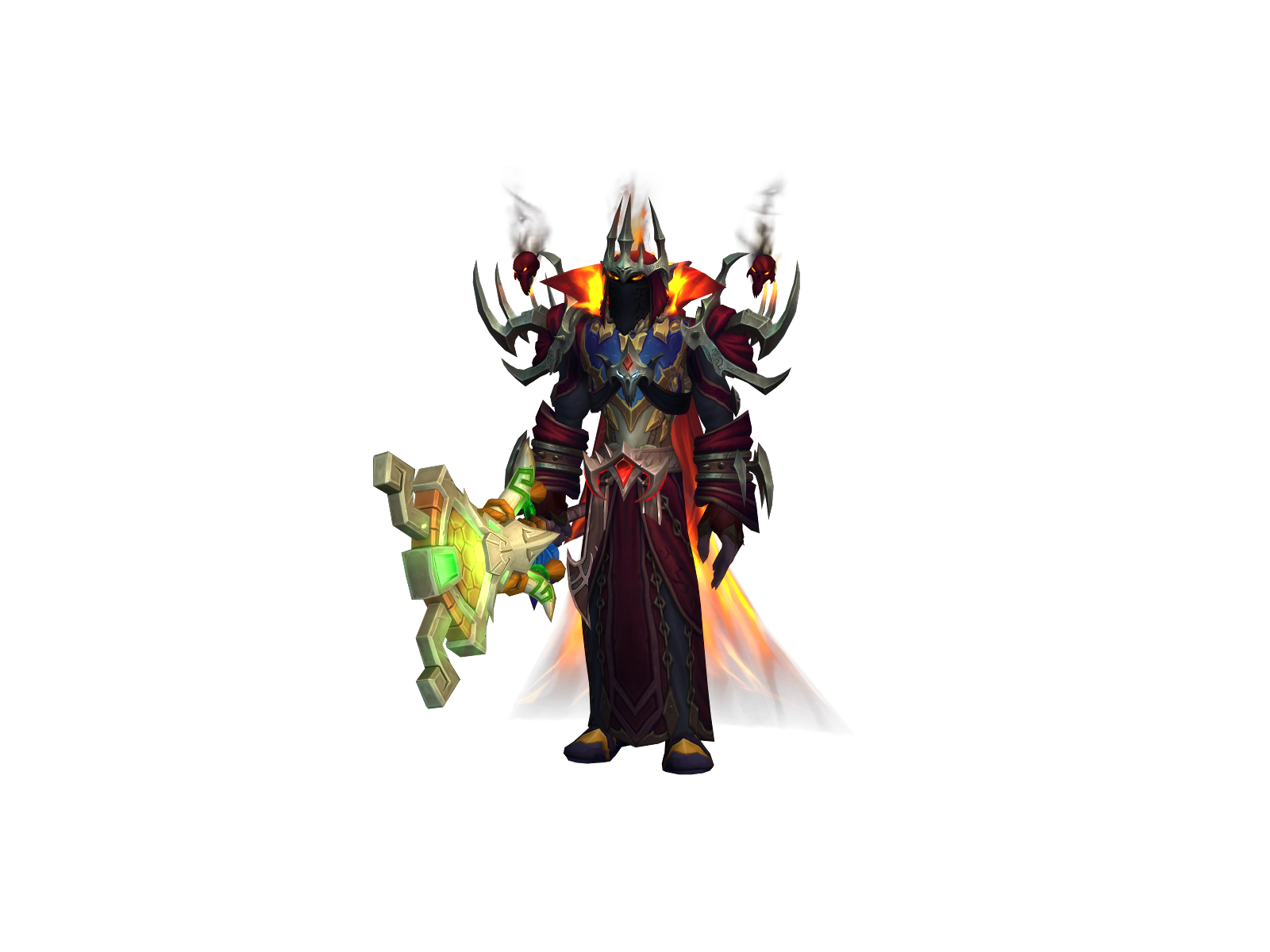 Zamurak 3D character render