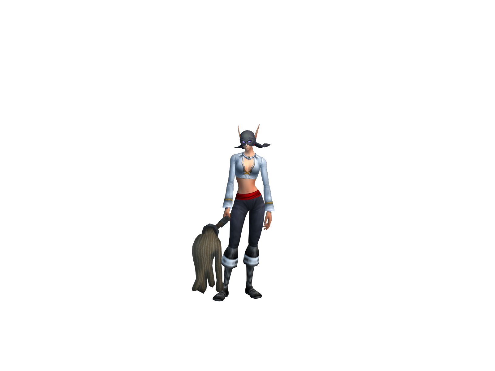 Lexaki 3D character render