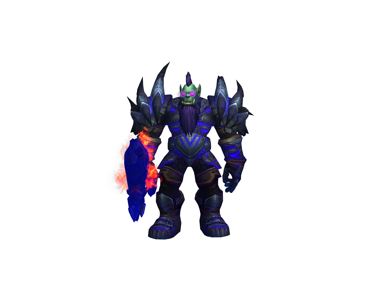 Zøren 3D character render