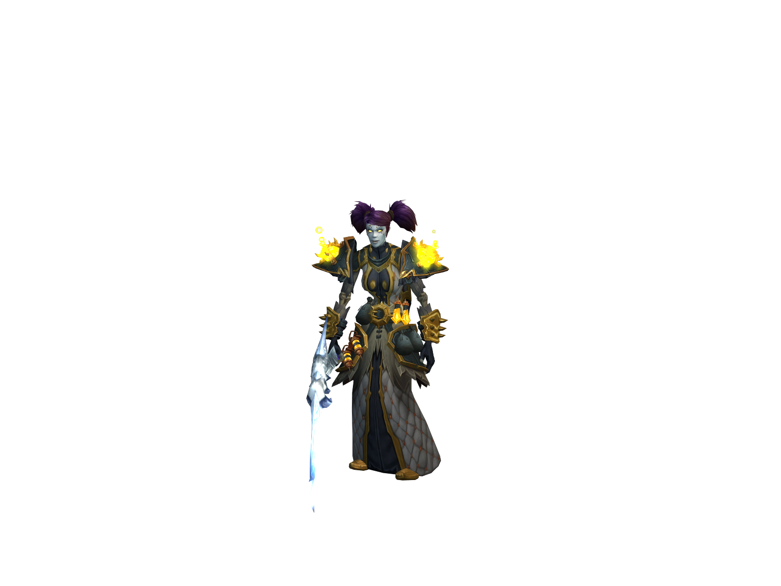 Asiminoula 3D character render