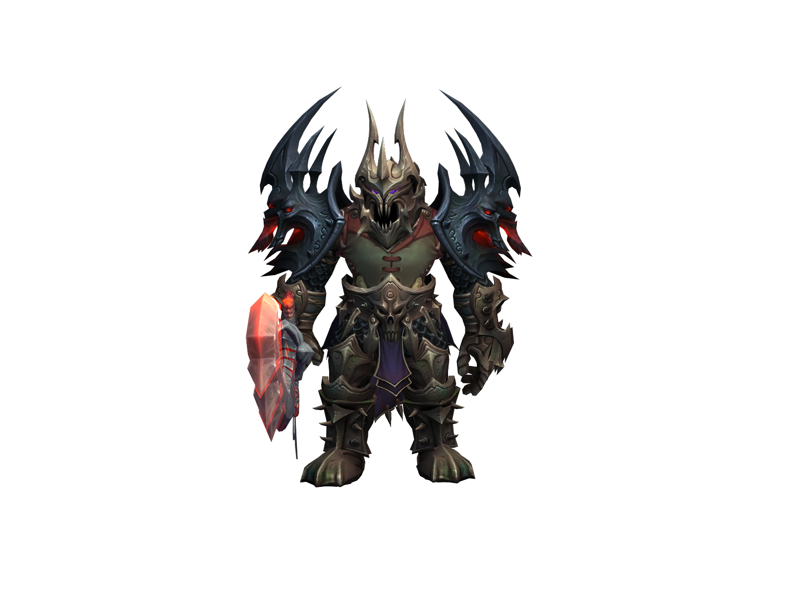Atill 3D character render