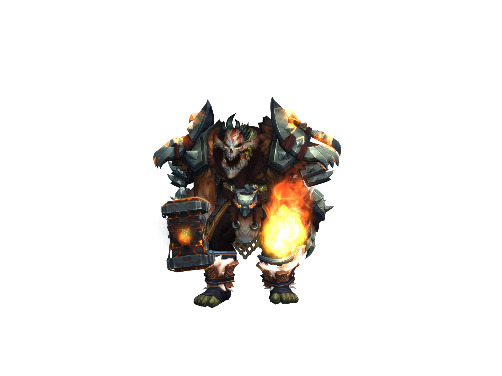 Ipooponu 3D character render