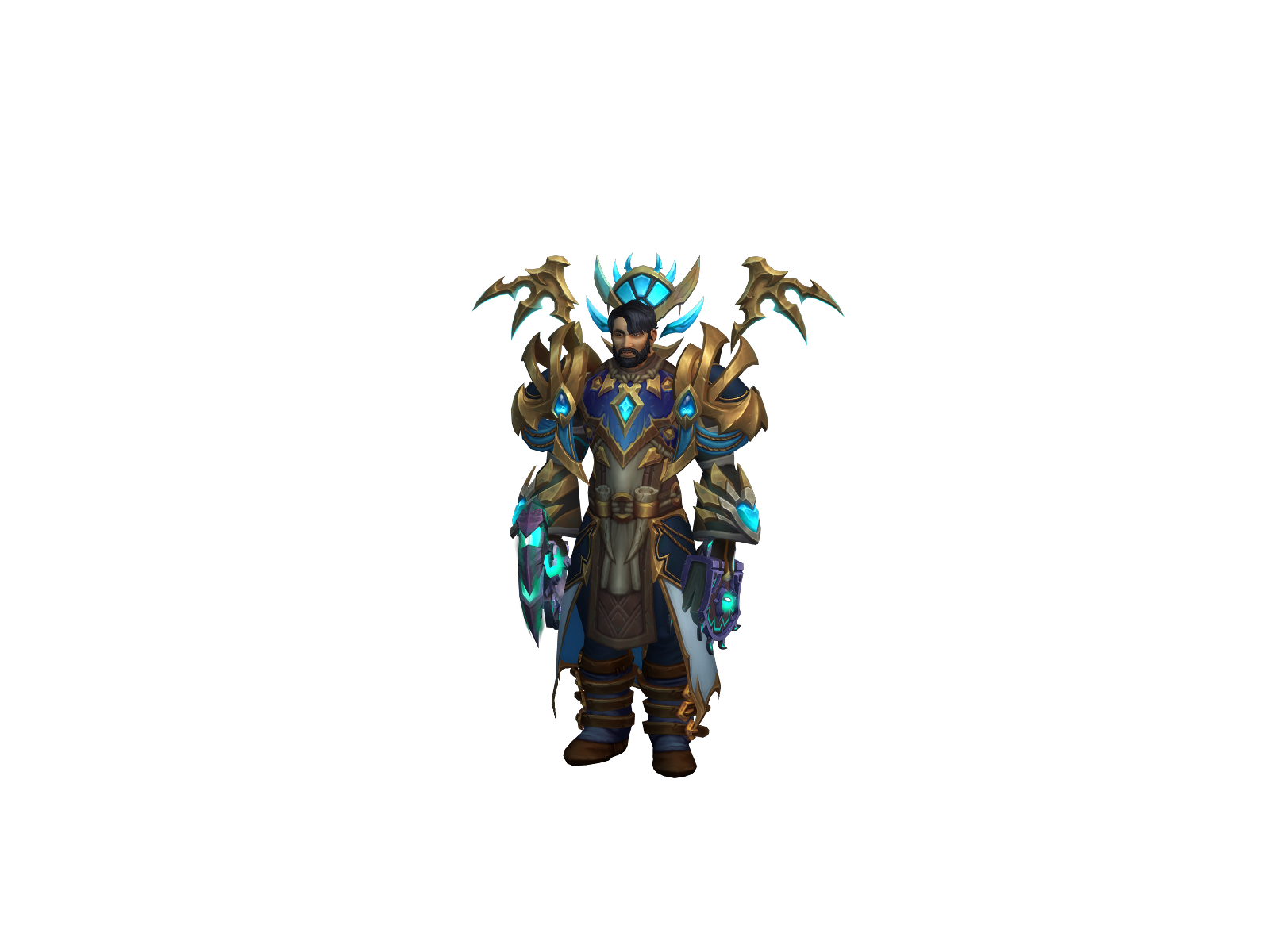 Bruspriest 3D character render
