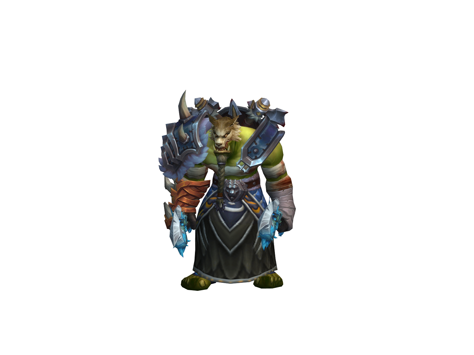 Cheburekasz 3D character render