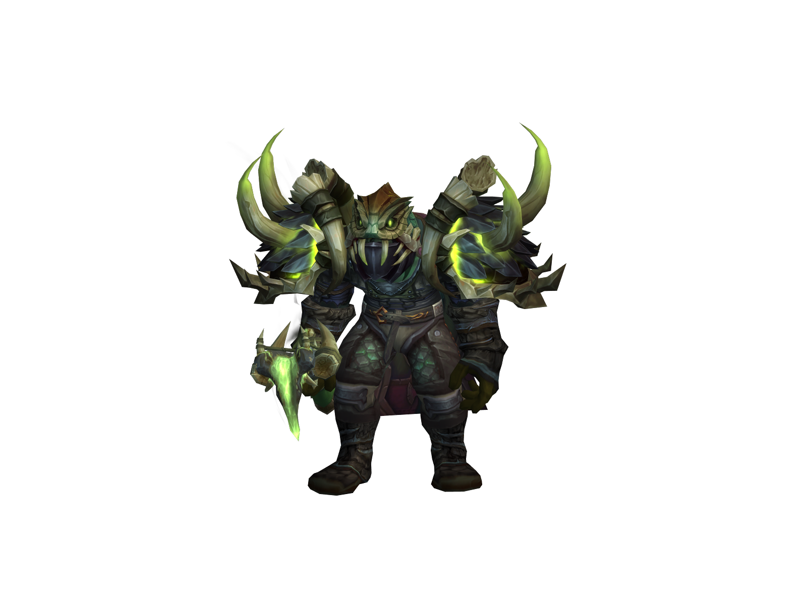 Ensaor 3D character render