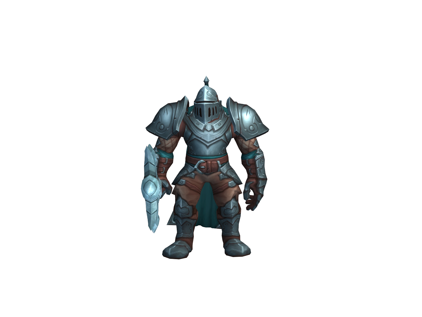 Lurvar 3D character render