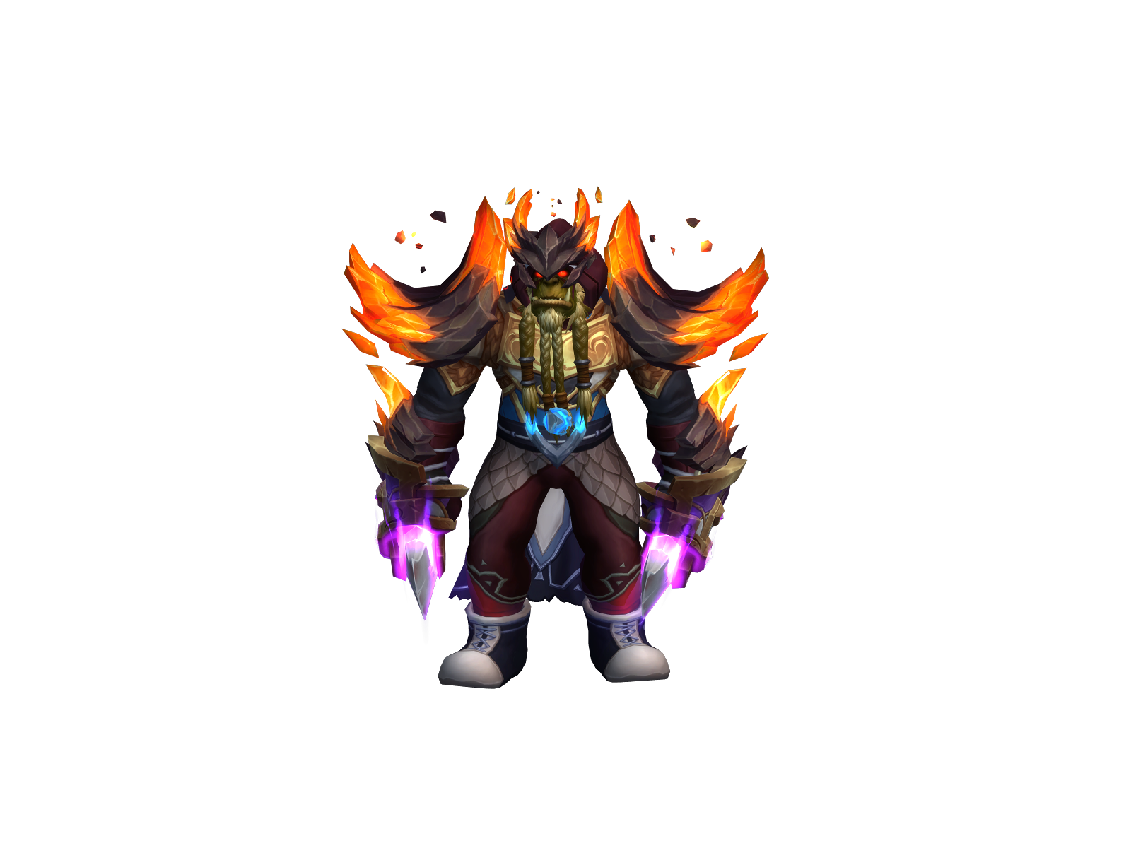 Grisshamm 3D character render