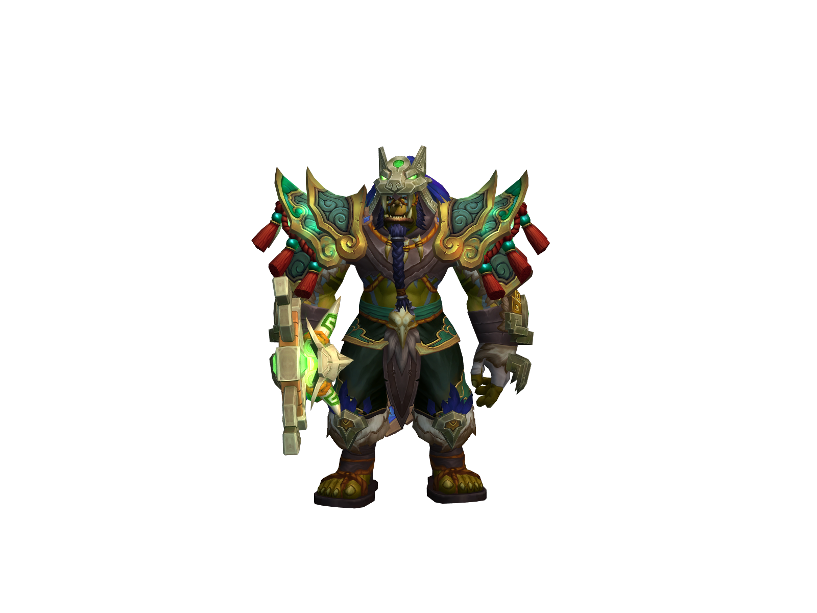 Orcishthings 3D character render