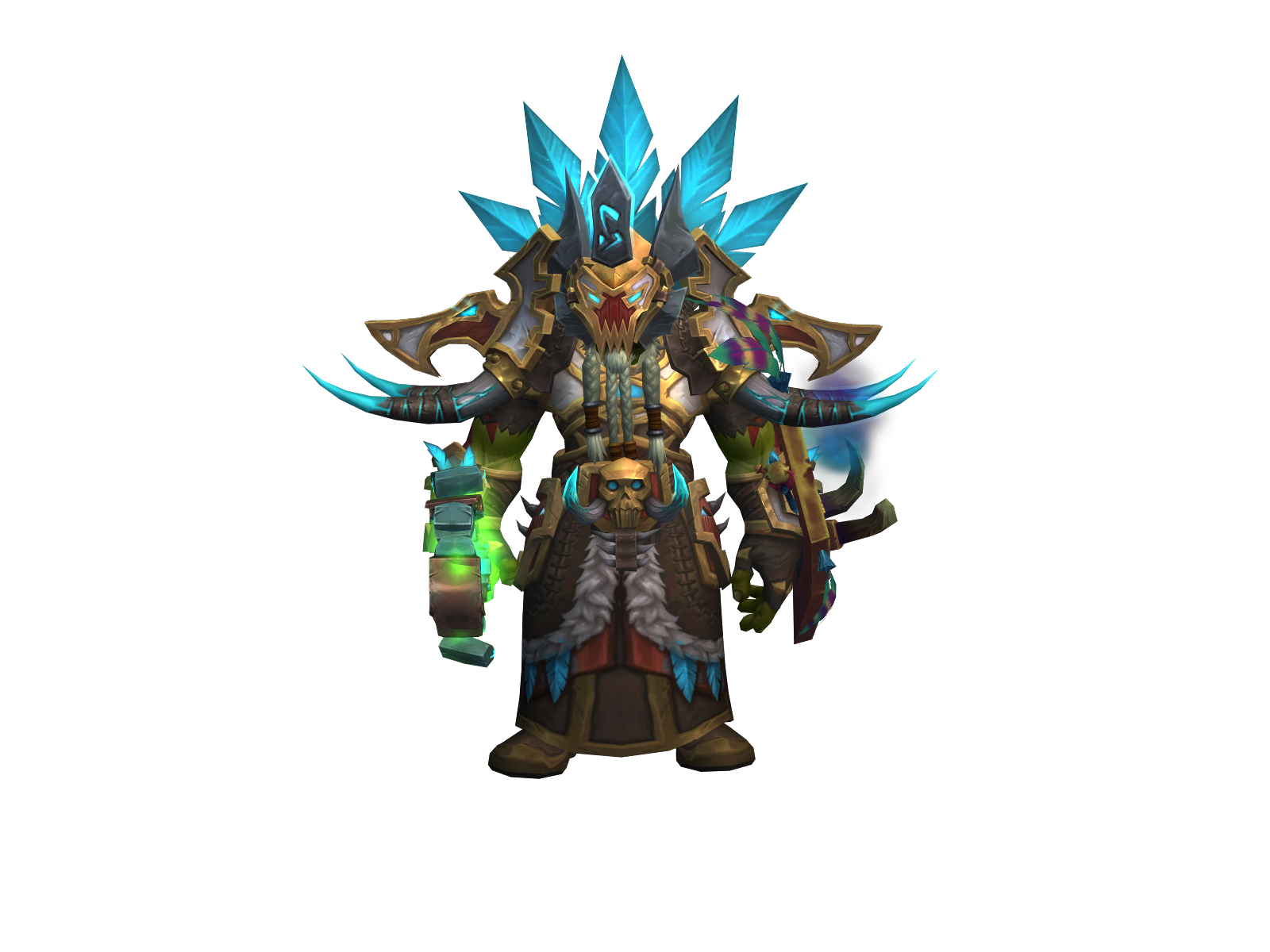 Crâtos 3D character render