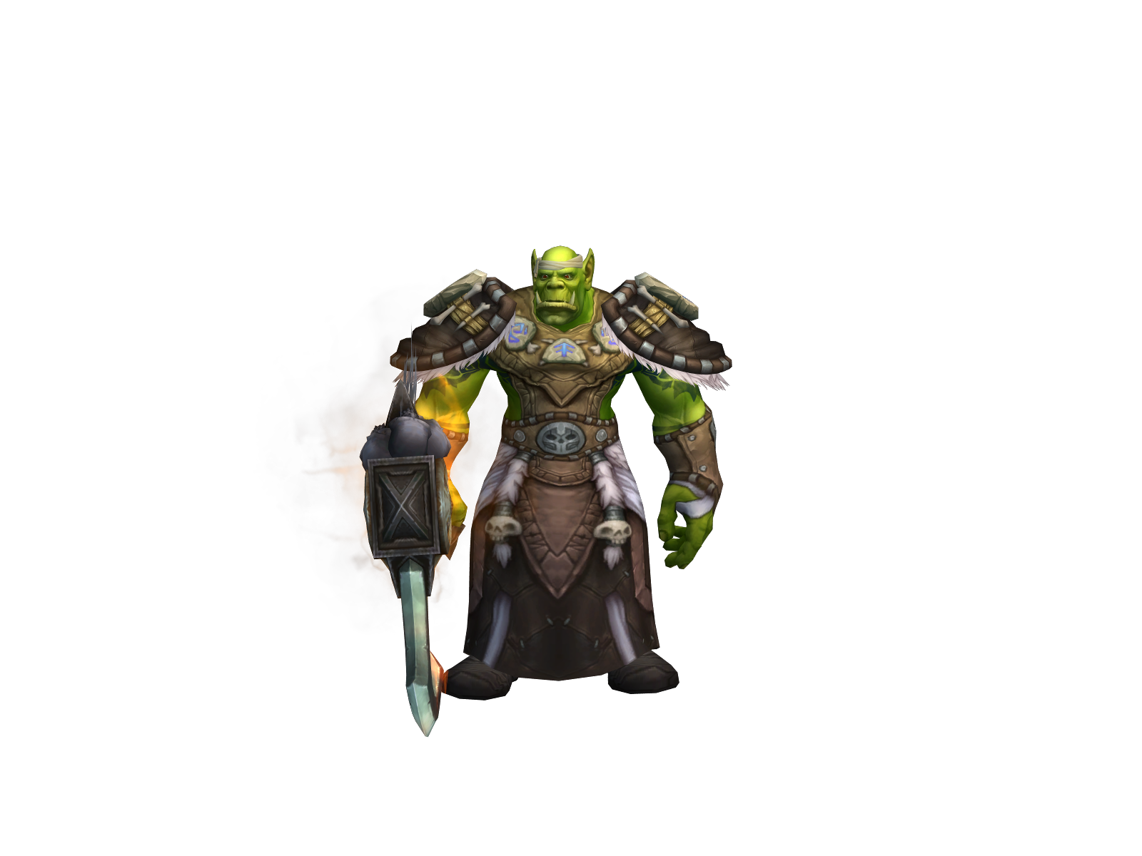 Soulpest 3D character render