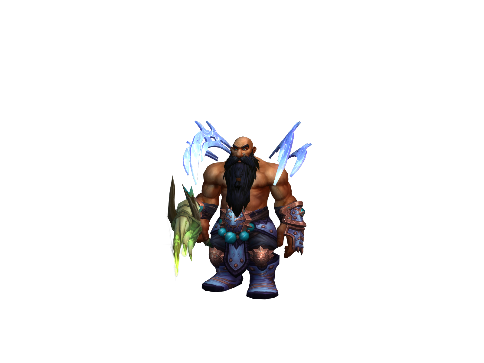 Rwzen 3D character render