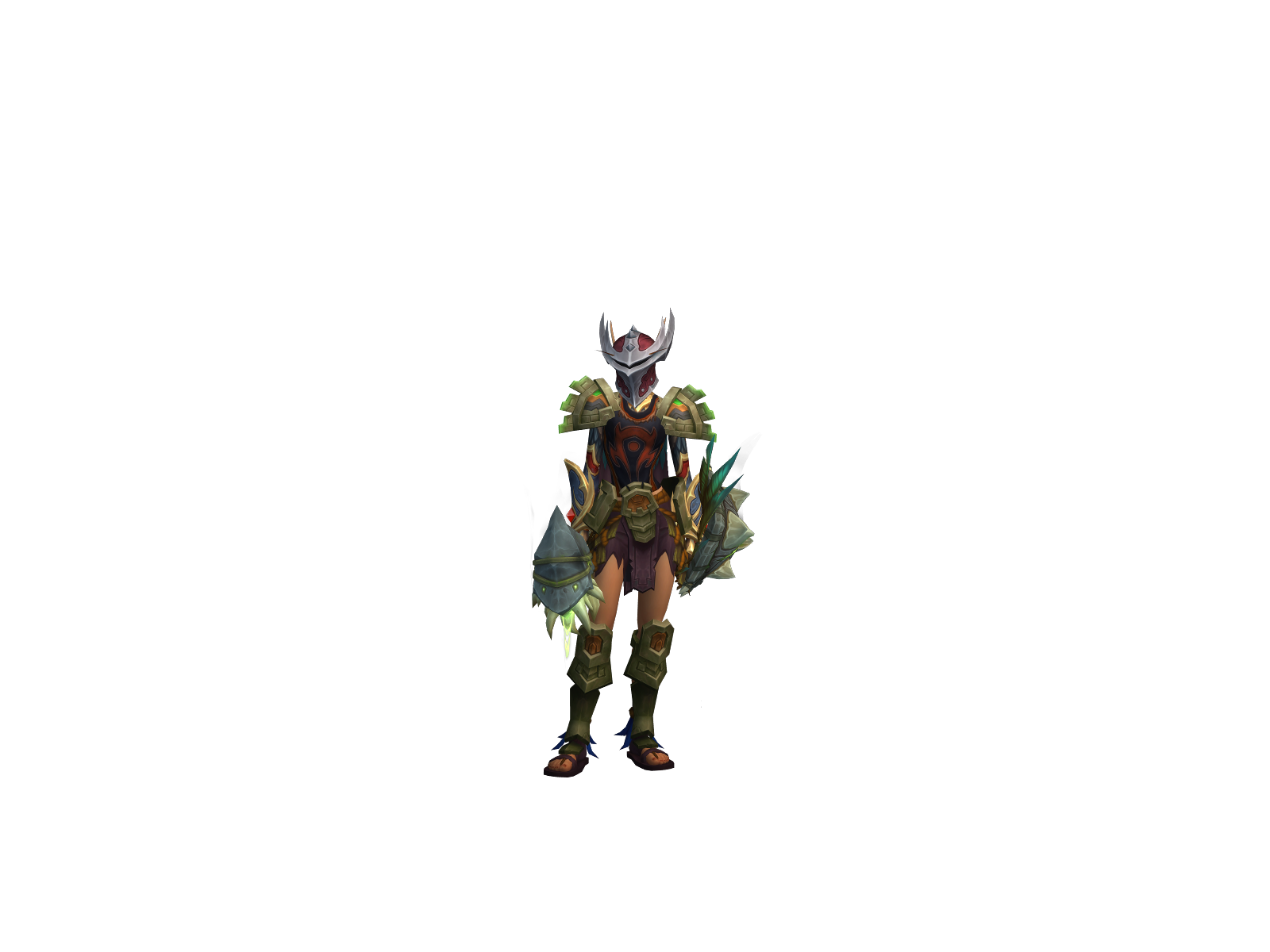 Erana 3D character render
