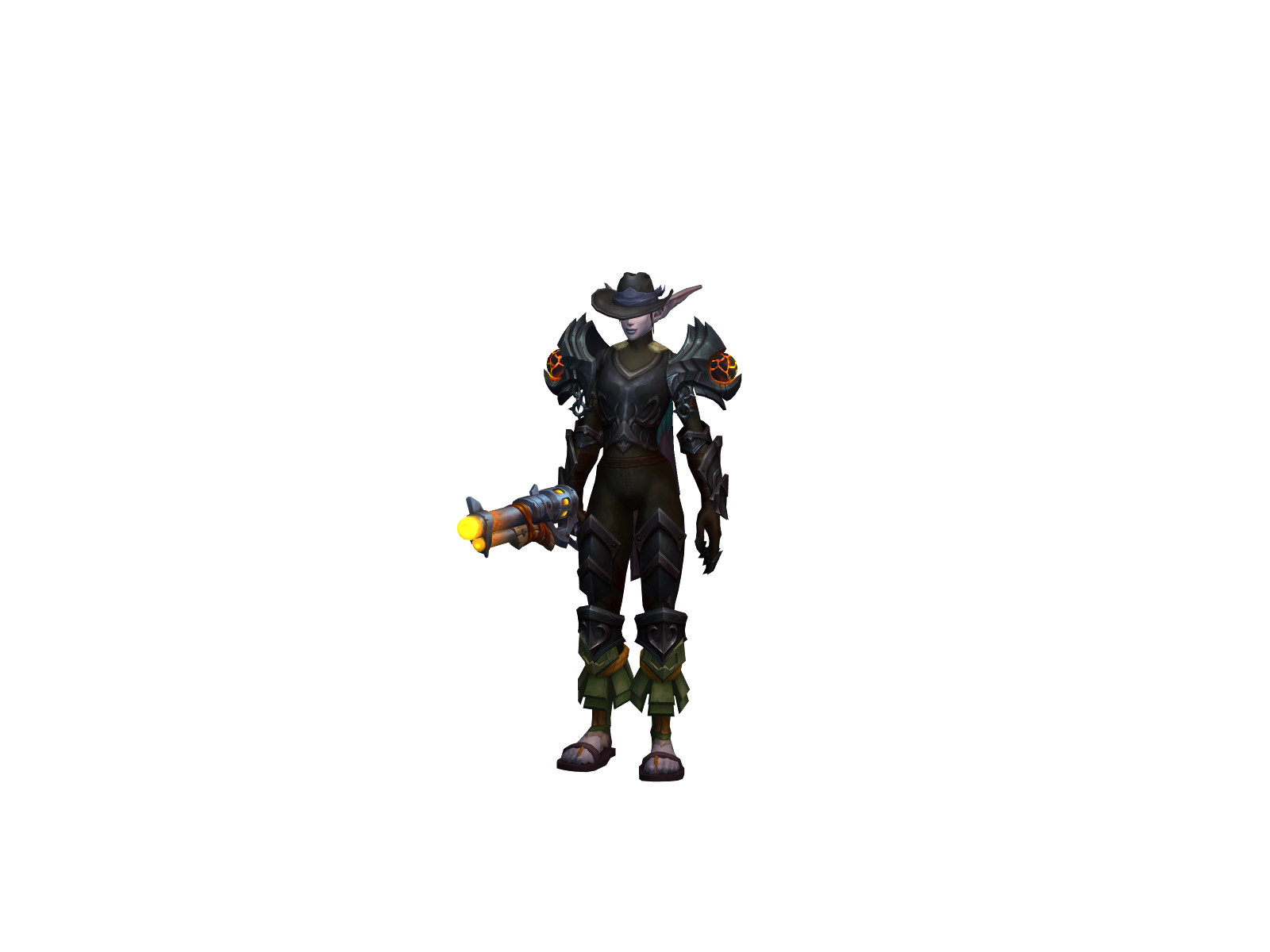 Púnisher 3D character render