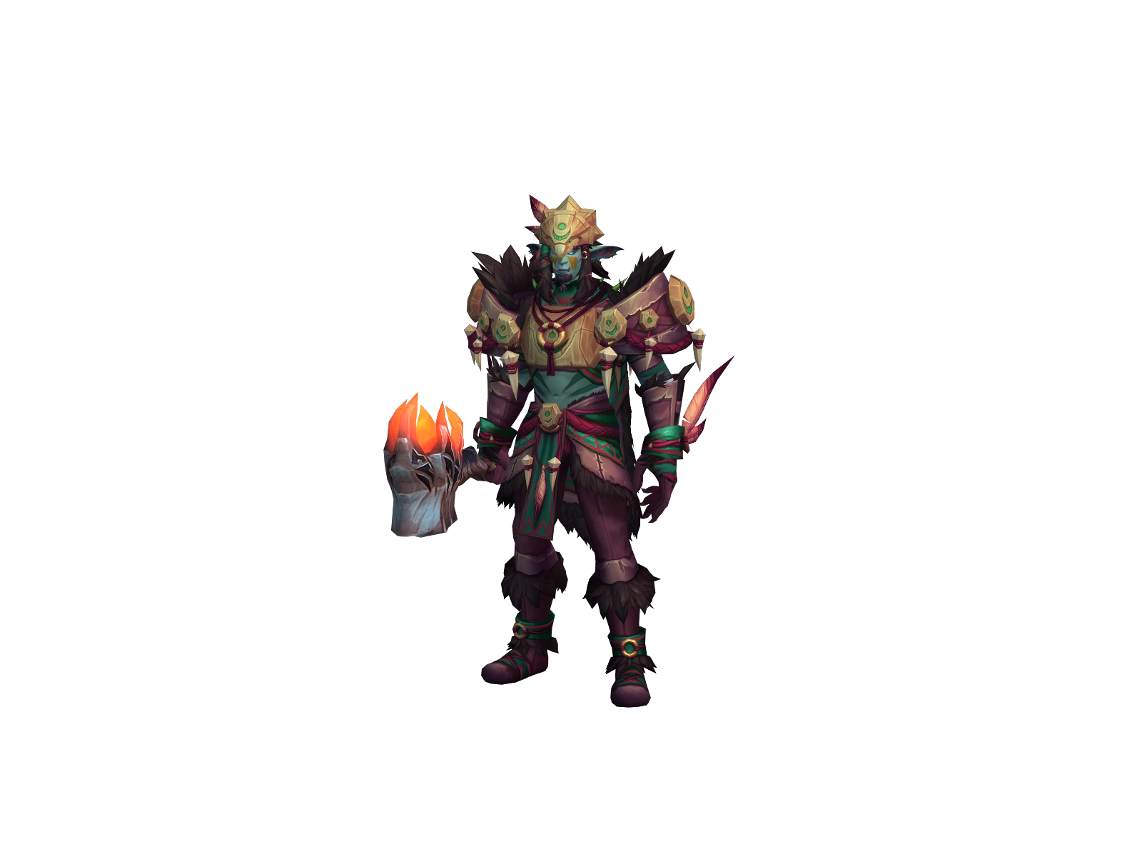 Harnndr 3D character render