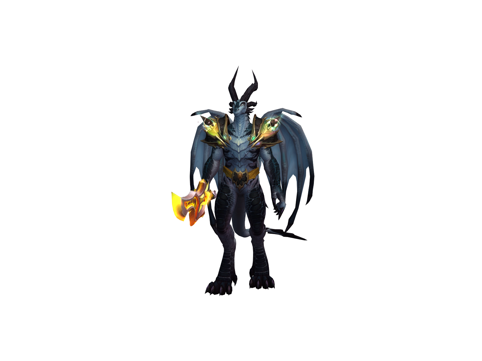 Evokingg 3D character render