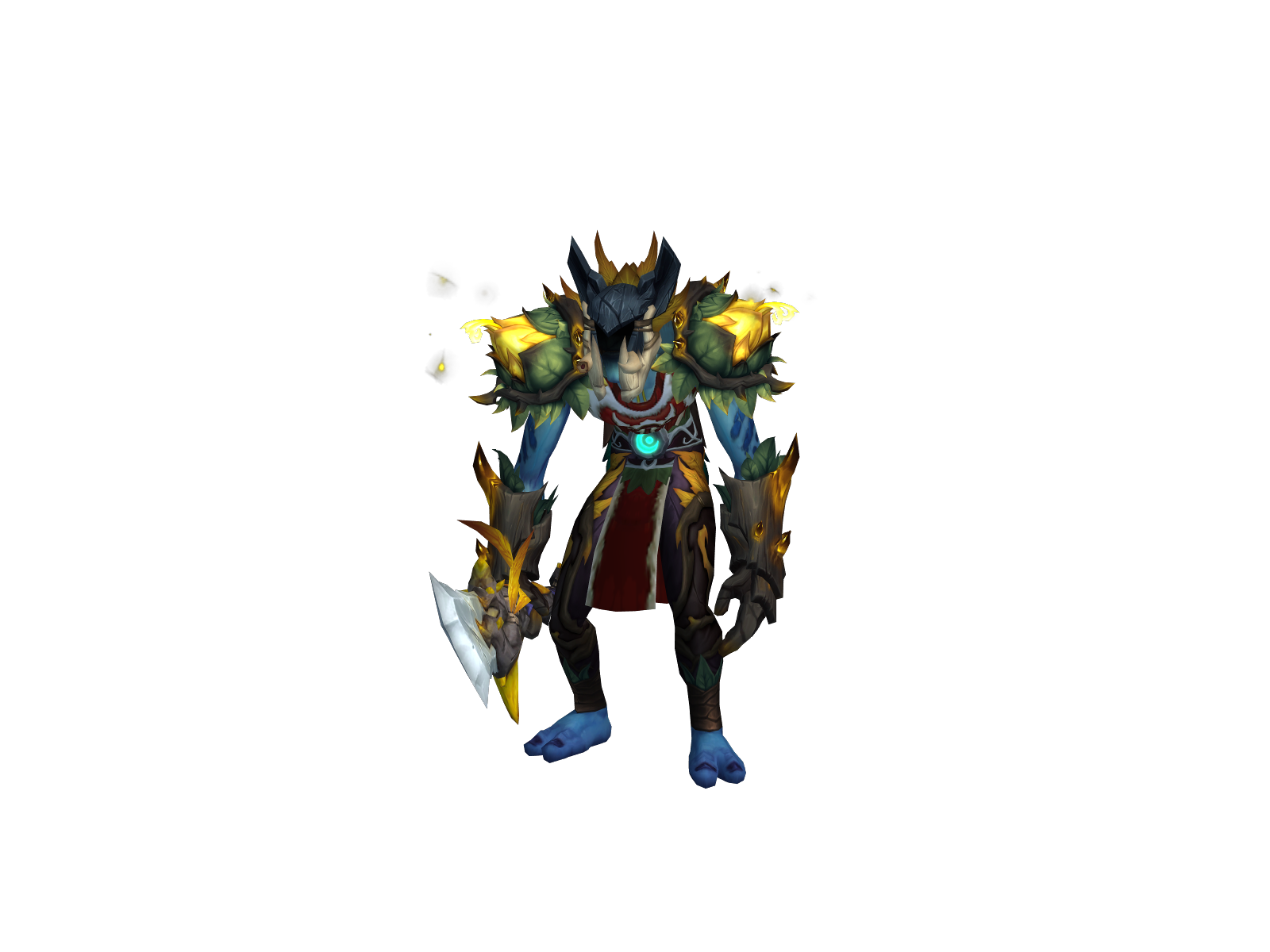 Napad 3D character render