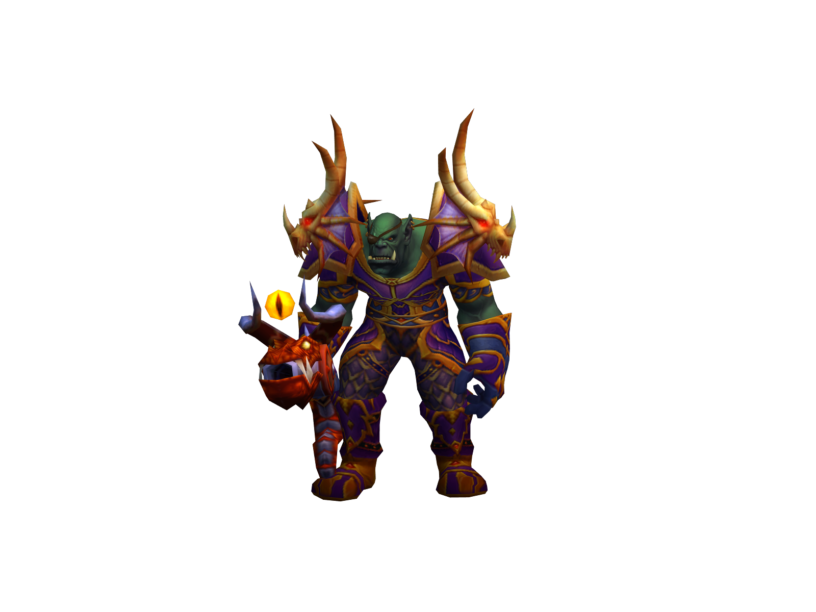 Mokta 3D character render