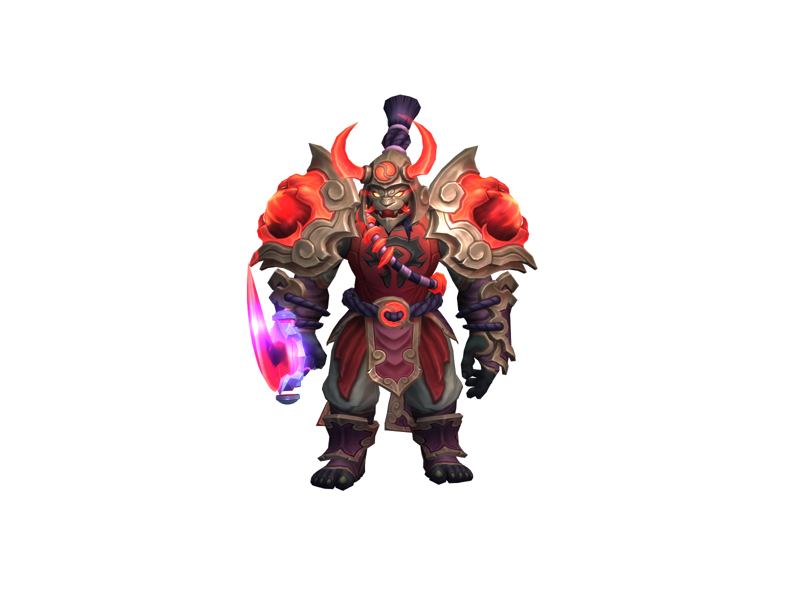 Malka 3D character render