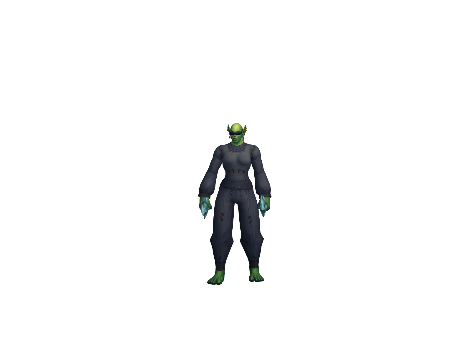 Byeceps 3D character render