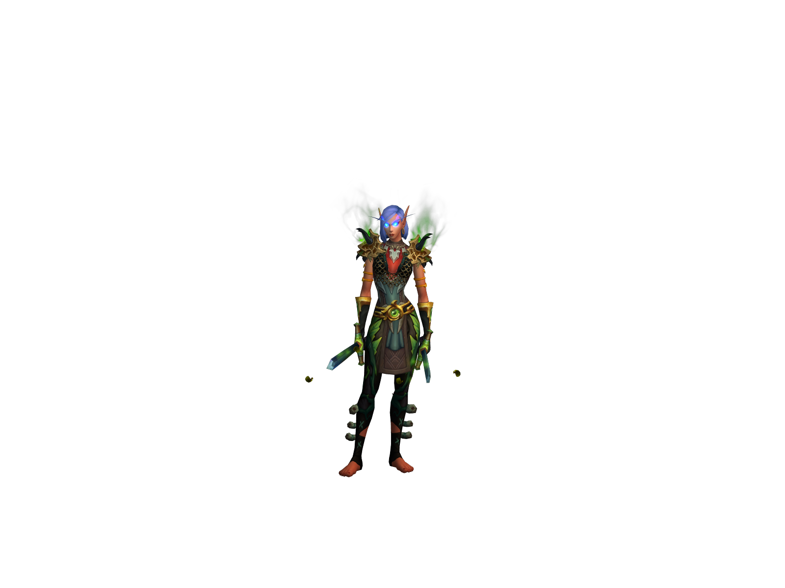 Zhasminka 3D character render