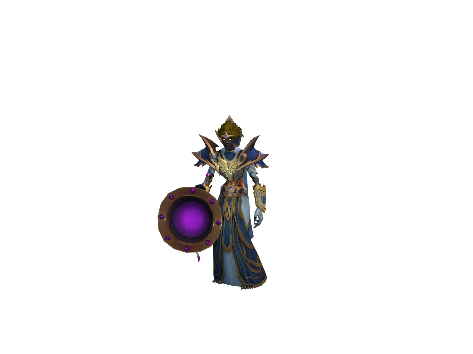 Tuzka 3D character render