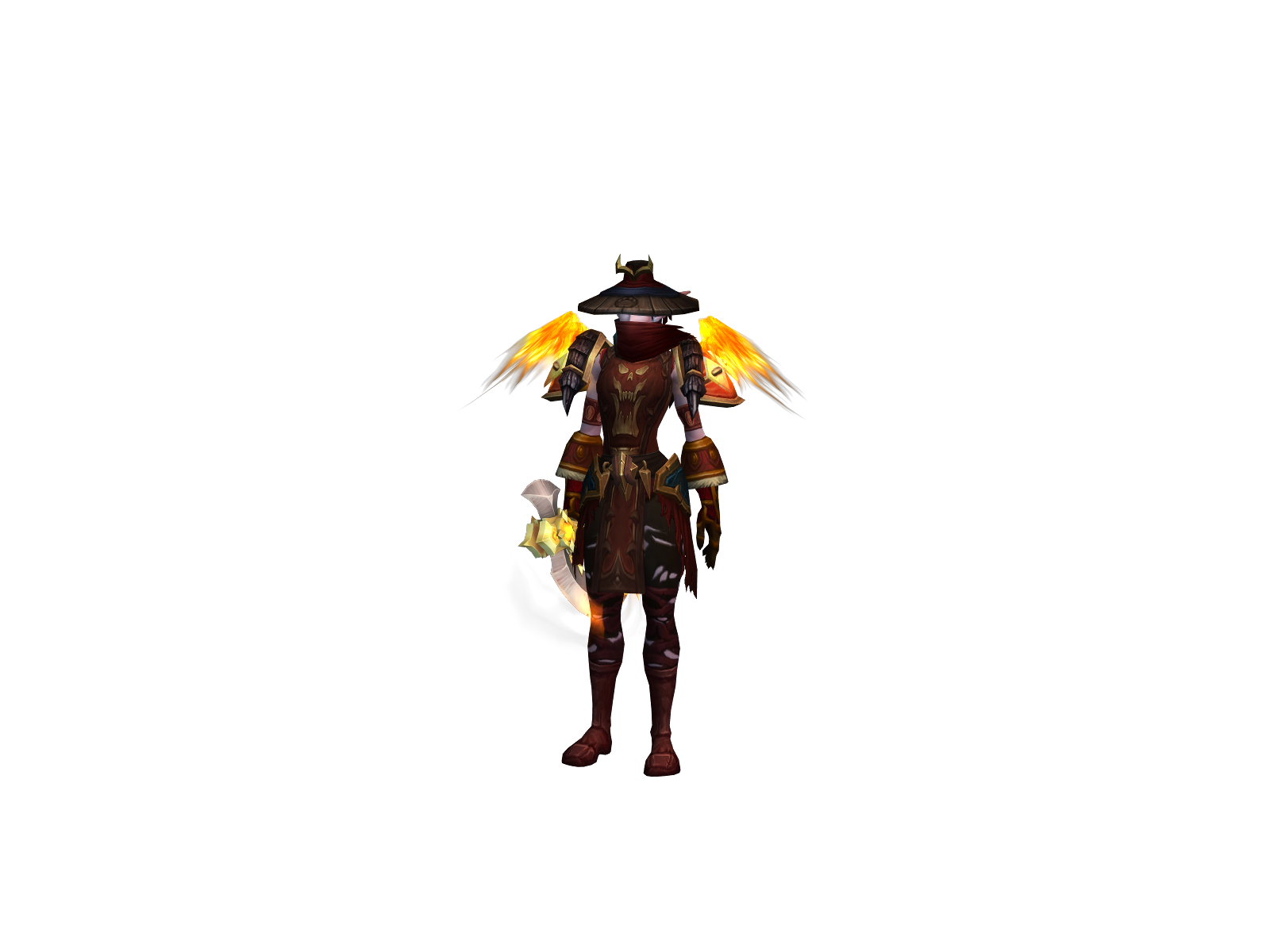 Mishaw 3D character render